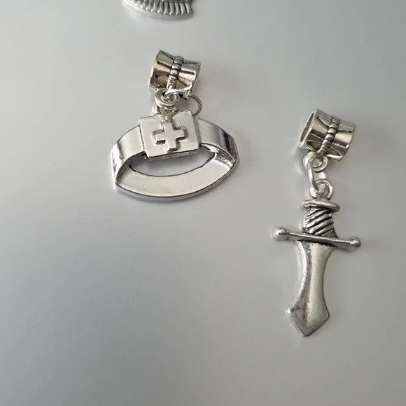 Armor Of GOD CHARMS ZINC ALLOY PANDORA COMPATABLE - Picture 4 of 15